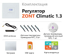 ZONT Climatic 1.3 Погодозависимый автоматический GSM / Wi-Fi регулятор (1 ГВС + 3 прямых/смесительных) с доставкой в Владивосток